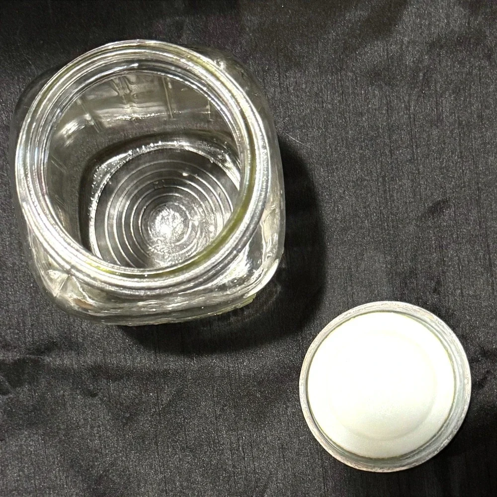 Vintage Ball Special Wide Mouth Half Gallon Mason Jar 64oz Ribbed Glass Zinc Lid